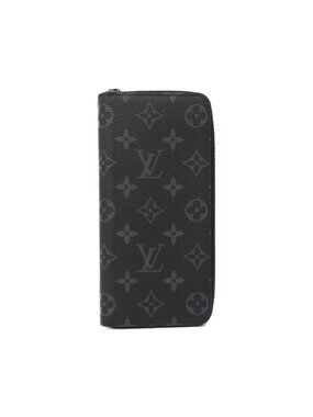 Louis Vuitton Monogram Eclipse Zippy Wallet Vertical